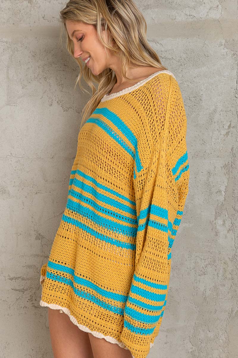 Honey Multi Thin Sweater