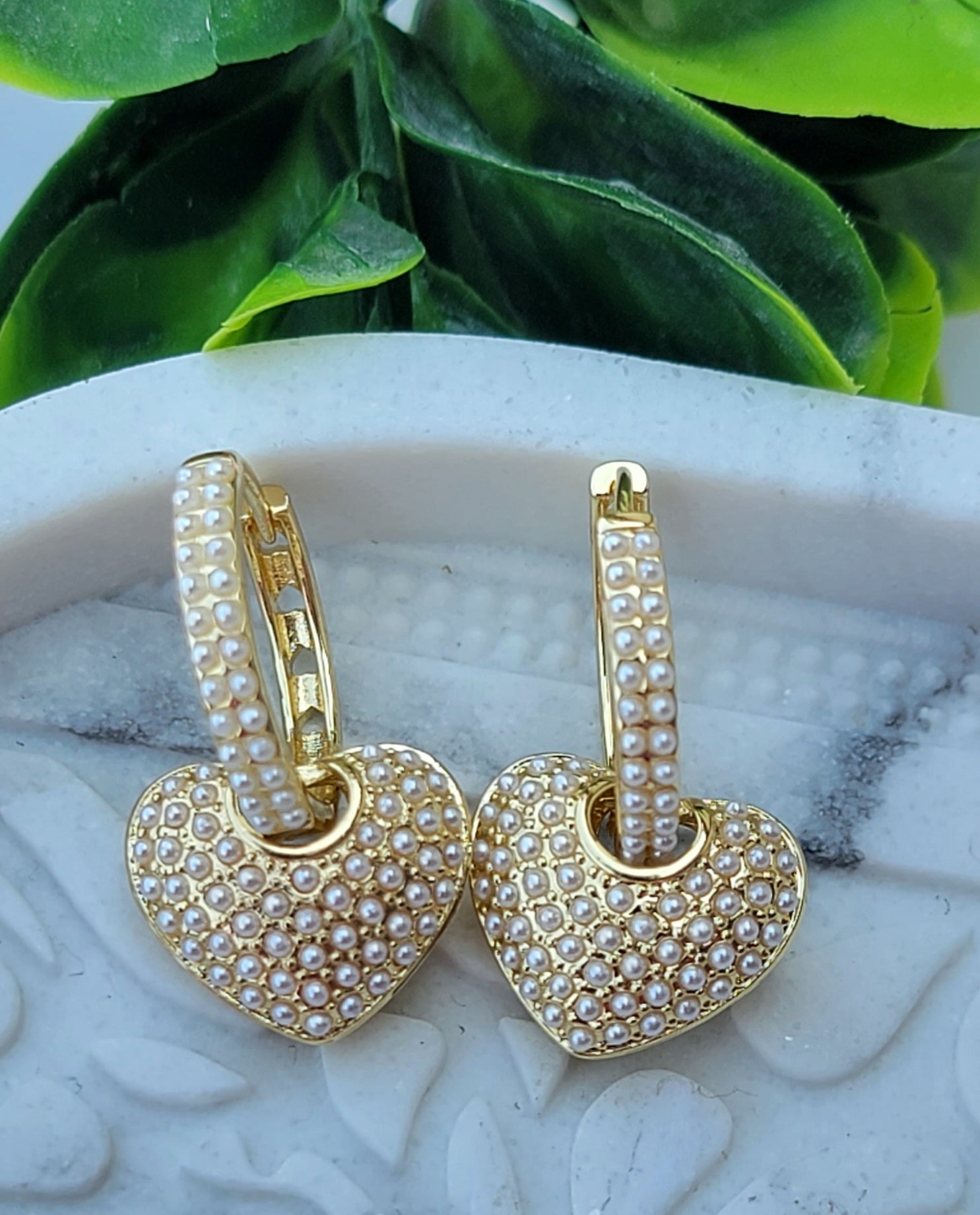 Diamond Heart Earrings| Multiple Options