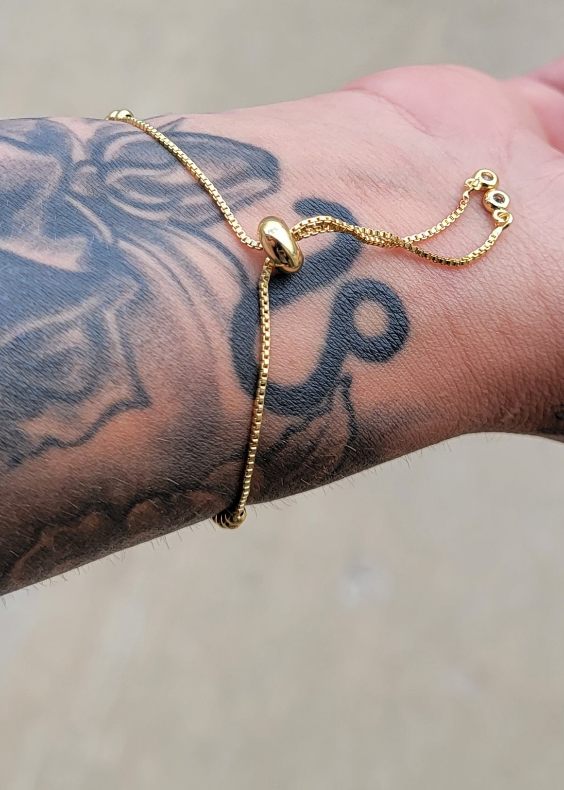 Golden Cross Bracelet