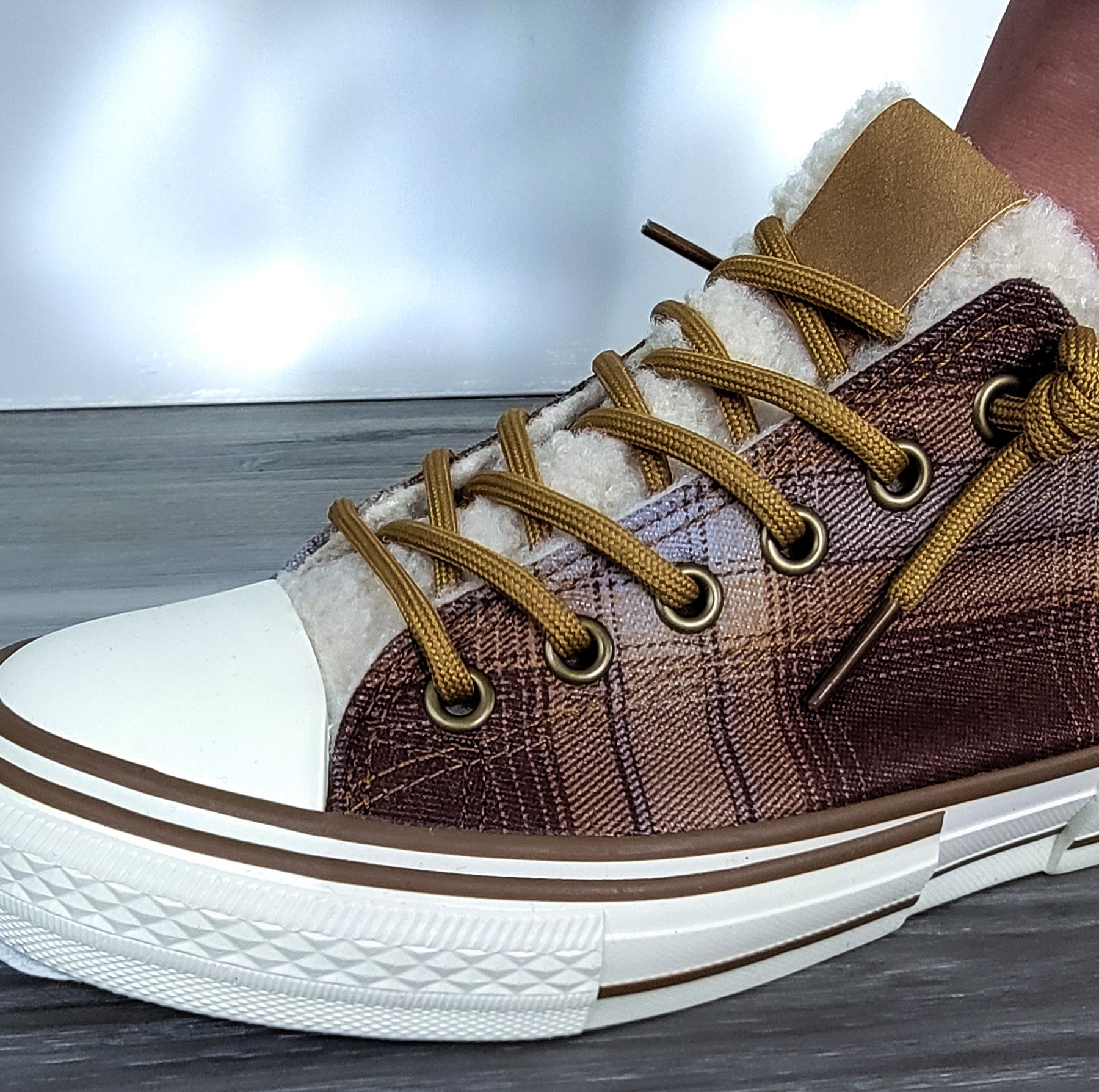 Autumn Sherpa Sneakers