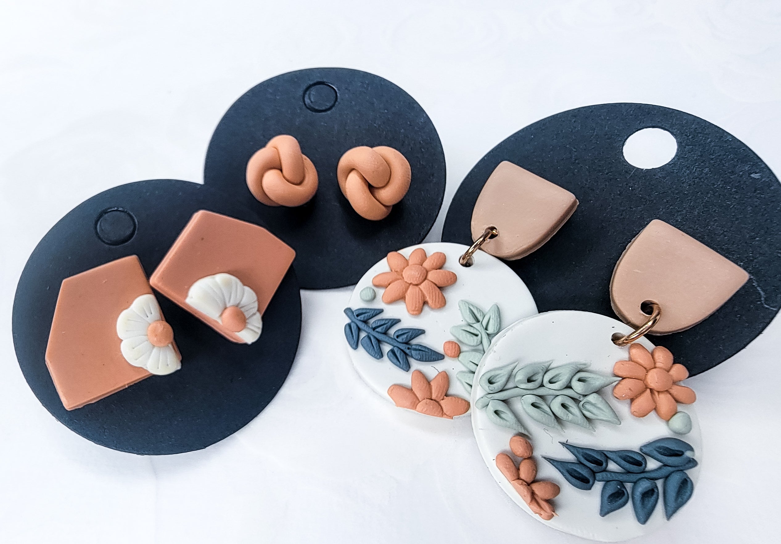 Classic Clay Earrings