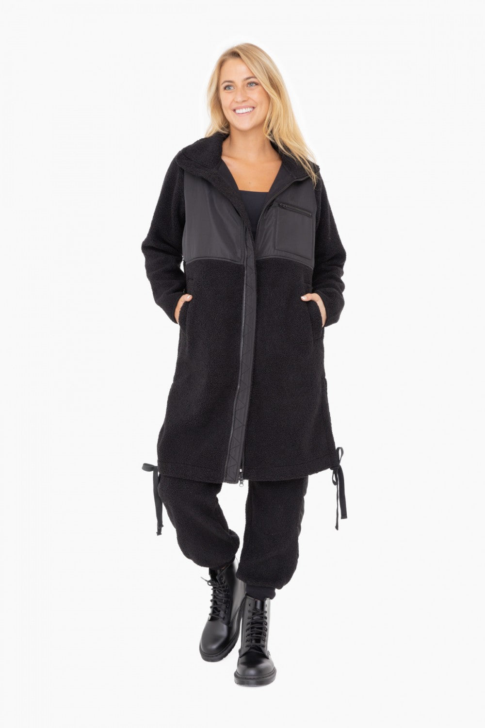 Longline Sherpa Jacket