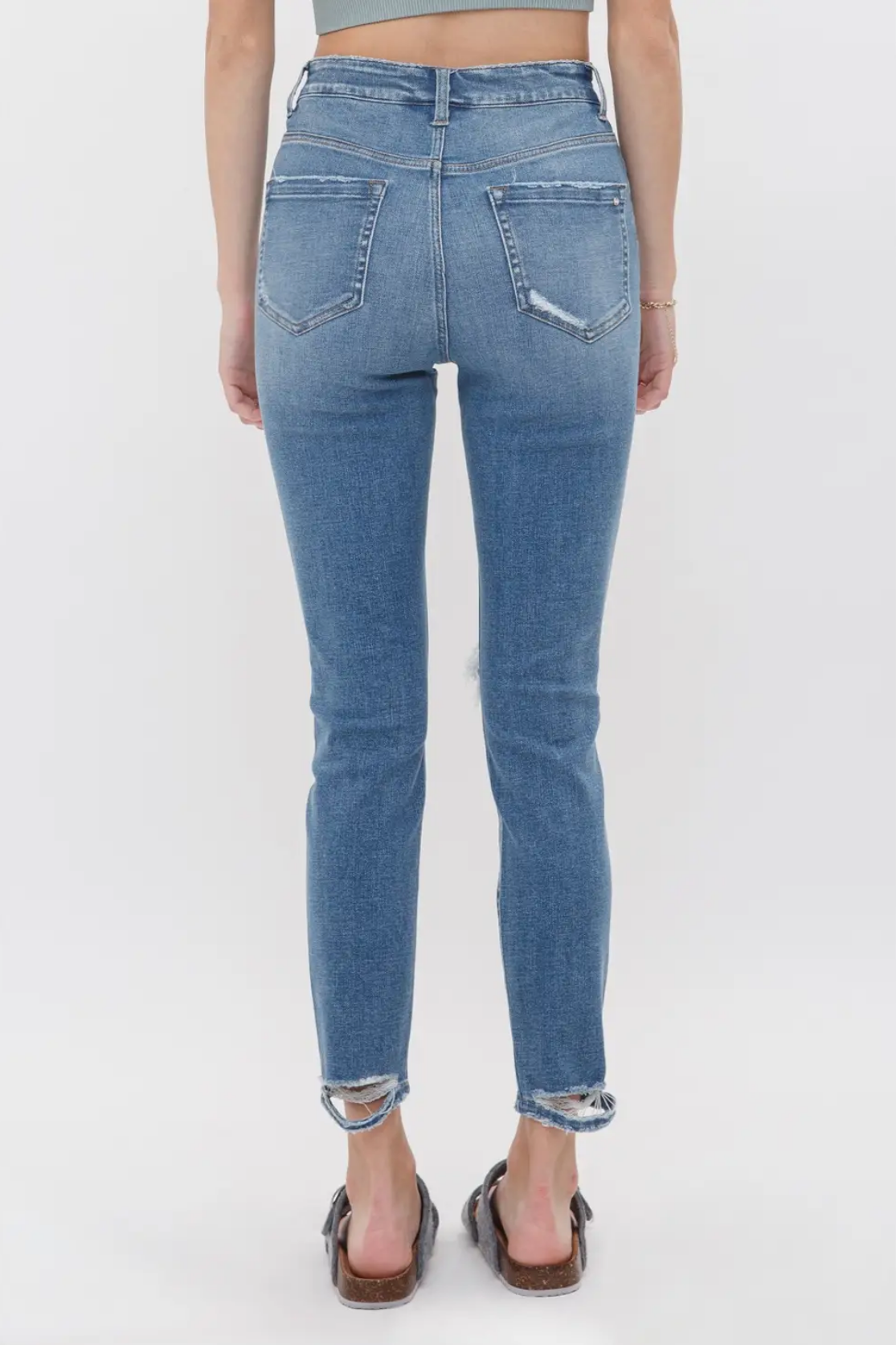 Custoza High Rise Crop Skinny