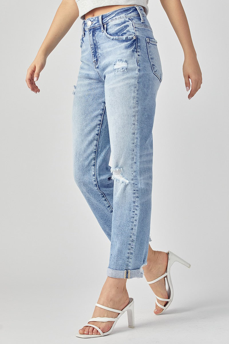 Daring Distressed Boyfriend Jeans