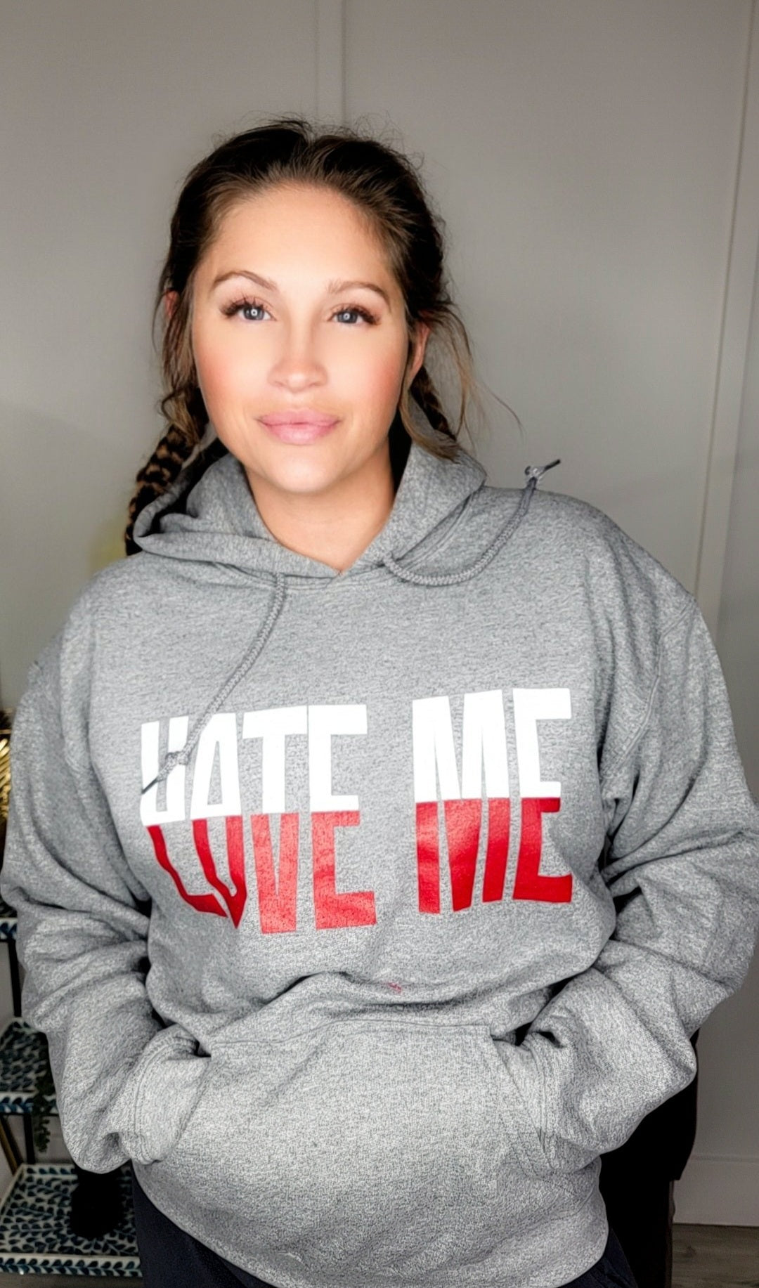 Love Hate Hoodie | Two Colors