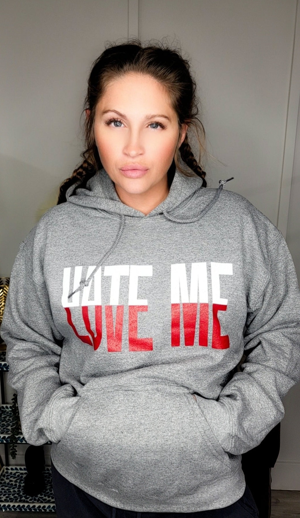 Love Hate Hoodie | Two Colors