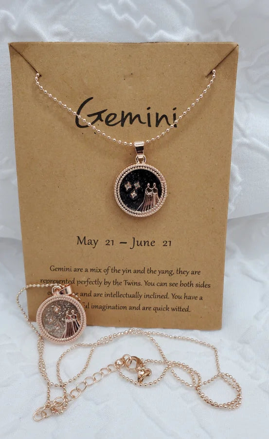 Zodiac Pendant Necklace