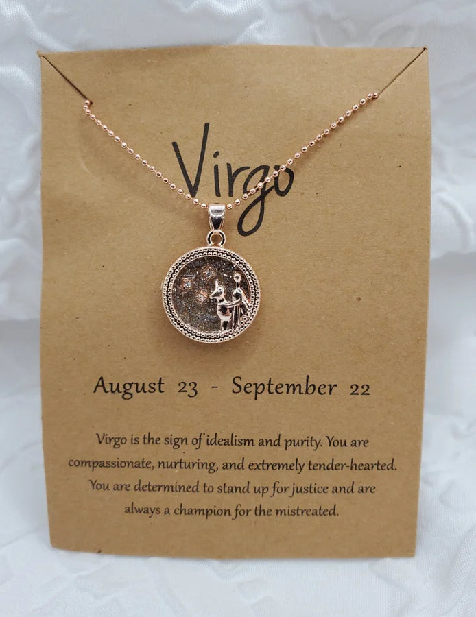 Zodiac Pendant Necklace