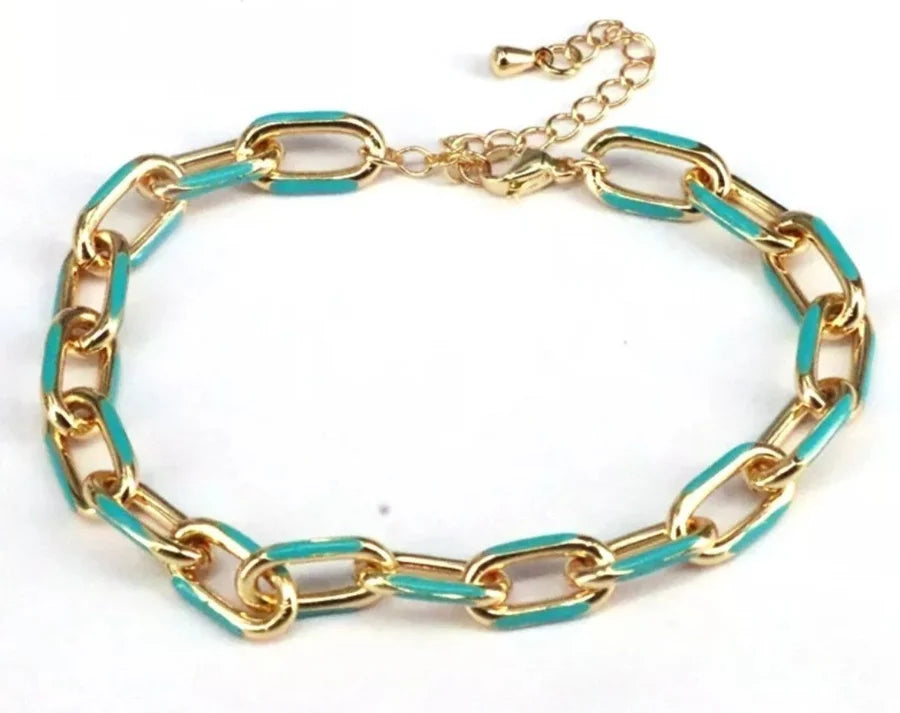 Enamel Hailey Bracelet- Multiple Colors!