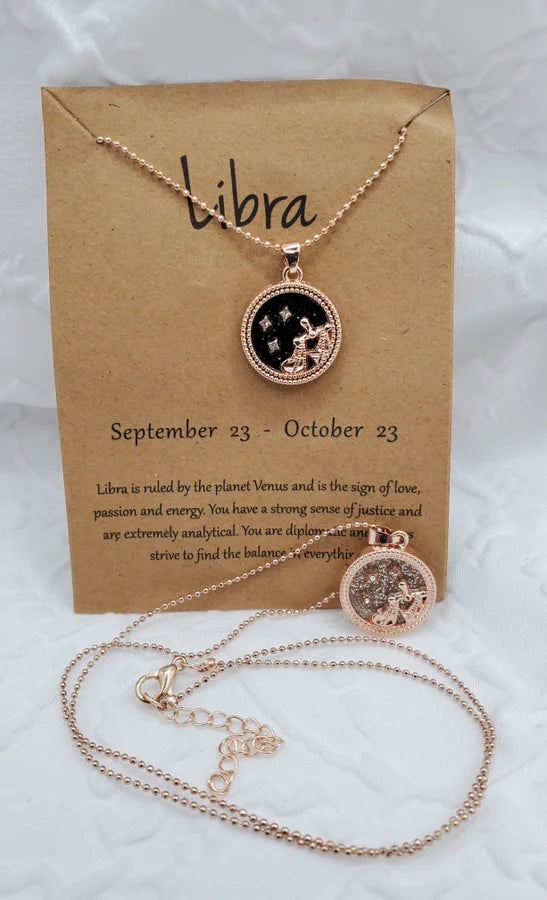 Zodiac Pendant Necklace