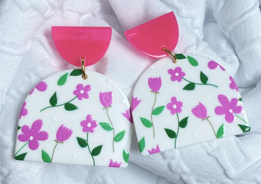 Tulip Dangle Earrings