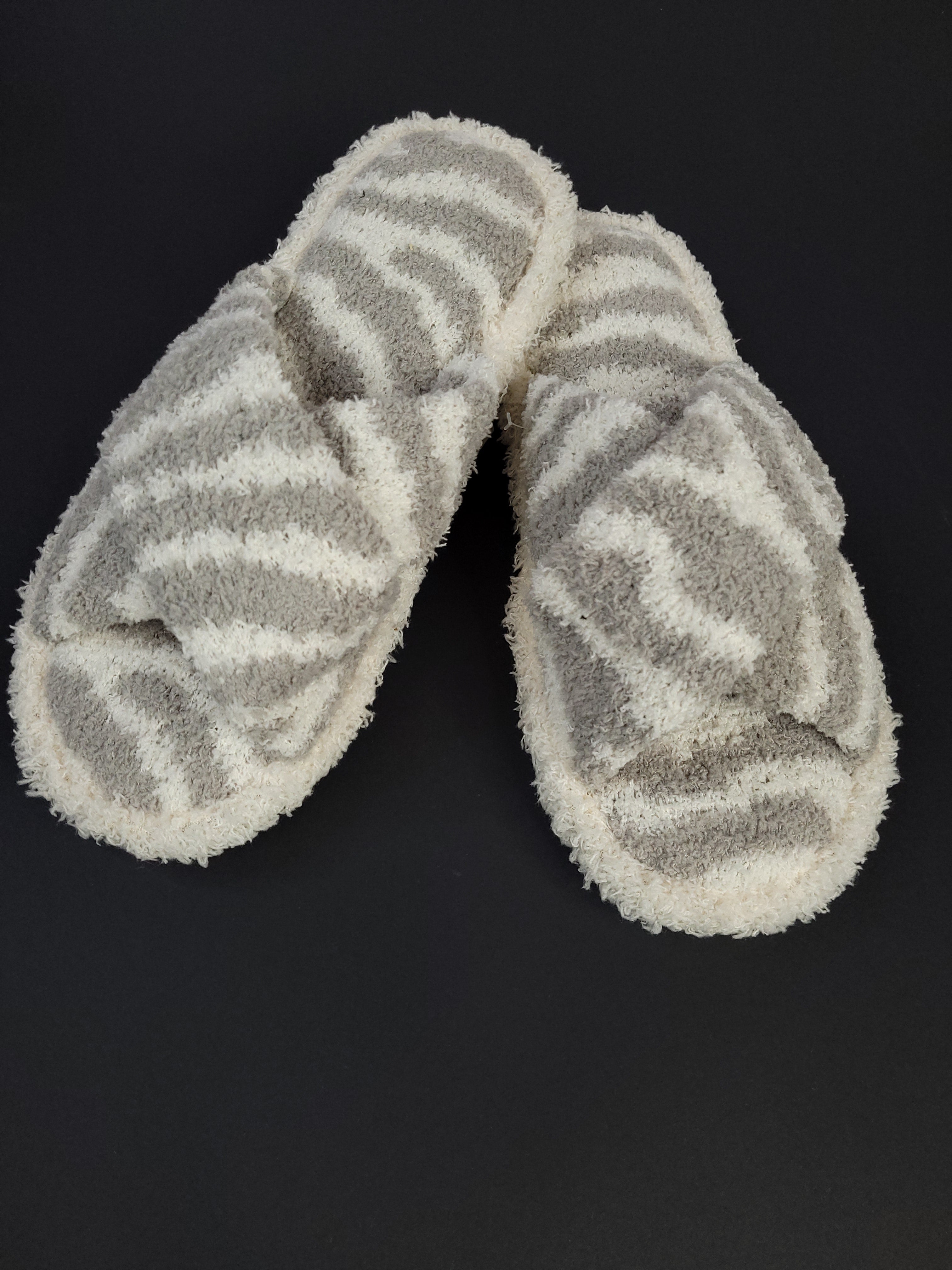 Open Toe Slipper- Comfort Luxe